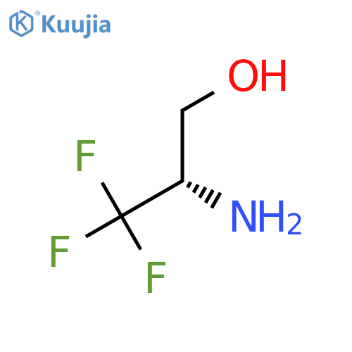 (2S)-2-Amino-3,3,3-trifluoro-1-propanol structure