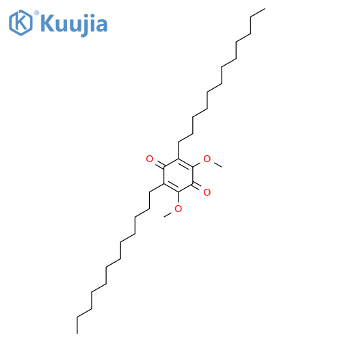 2,5-CYCLOHEXADIENE-1,4-DIONE, 2,6-DIDODECYL-3,5-DIMETHOXY- structure
