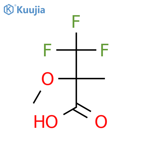Propanoic acid, 3,3,3-trifluoro-2-methoxy-2-methyl- structure