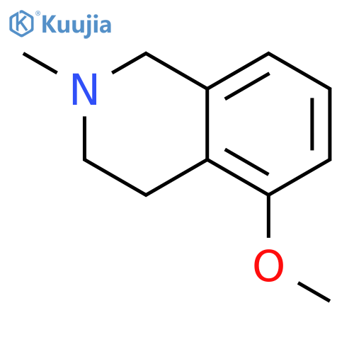 ISOQUINOLINE, 1,2,3,4-TETRAHYDRO-5-METHOXY-2-METHYL- structure