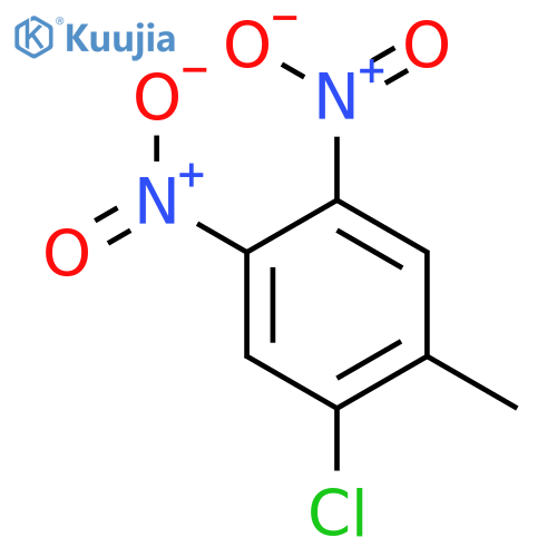 2-Chloro-4,5-dinitro-toluene structure