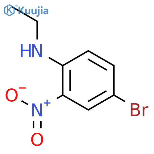 4-Bromo-N-ethyl-2-nitroaniline structure