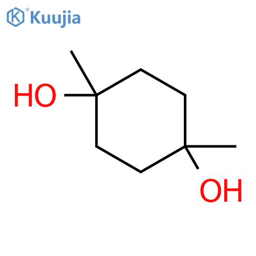 cis-1,4-Dimethyl-1,4-cyclohexanediol structure