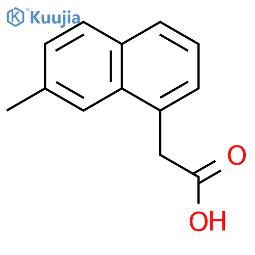 1-Naphthaleneaceticacid, 7-methyl- structure