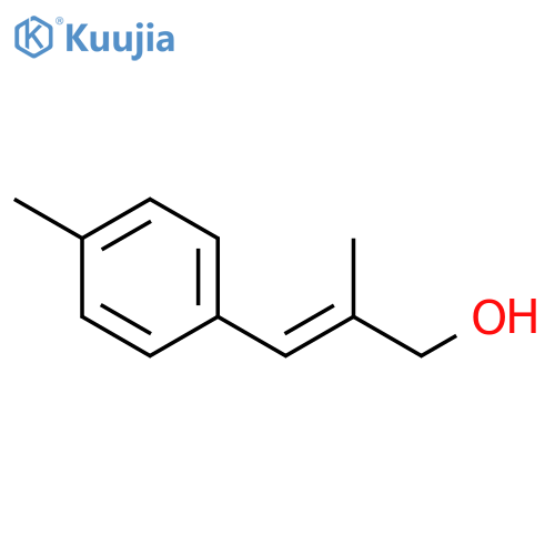 2-PROPEN-1-OL, 2-METHYL-3-(4-METHYLPHENYL)-, (E)- structure
