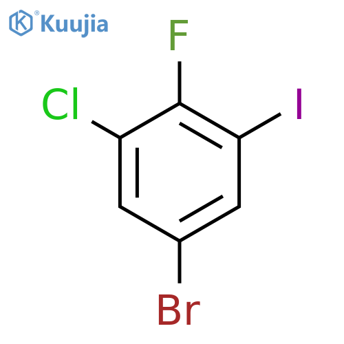 5-Bromo-1-chloro-2-fluoro-3-iodoBenzene structure