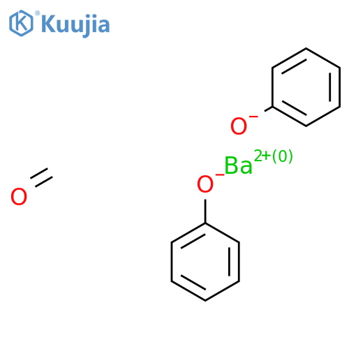 Phenol, polymer with formaldehyde, barium salt structure