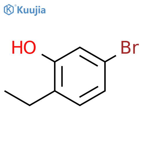 Phenol, 5-bromo-2-ethyl- structure