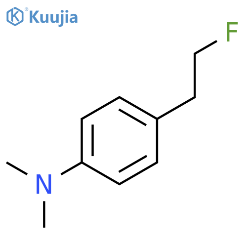 BENZENAMINE, 4-(2-FLUOROETHYL)-N,N-DIMETHYL- structure