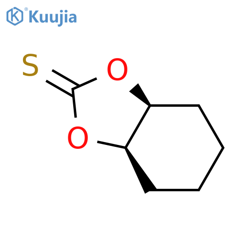 1,3-BENZODIOXOLE-2-THIONE, HEXAHYDRO-, CIS- structure