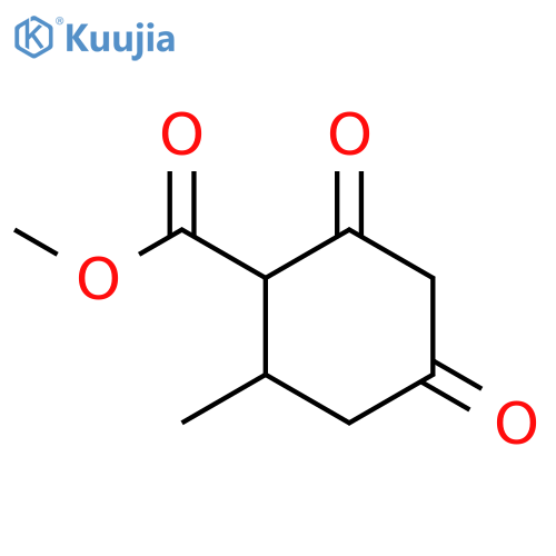 Methyl 2-methyl-4,6-dioxocyclohexanecarboxylate structure