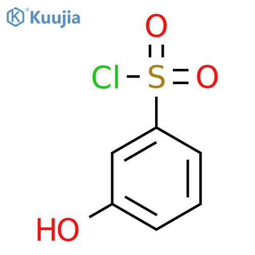 3-Hydroxy-benzenesulfonyl chloride structure