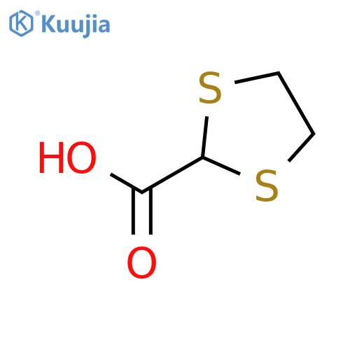 1,3-dithiolane-2-carboxylic acid structure