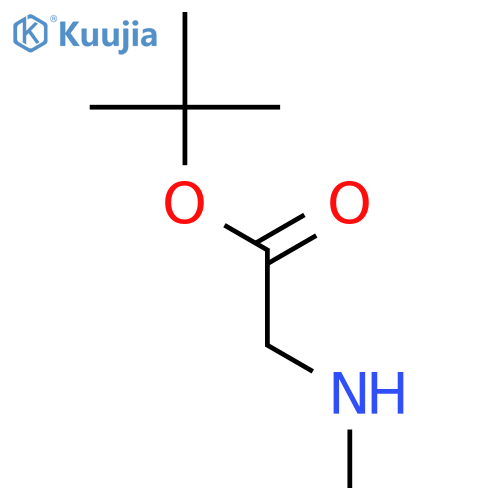 Tert-butyl 2-(methylamino)acetate structure