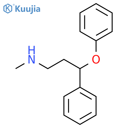 N-Methyl-gamma-phenoxybenzenepropanamine structure