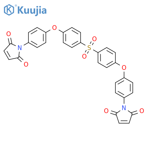 <br>1,1'-(((Sulfonylbis(4,1-phenylene))bis(oxy))bis(4,1-phenylene))bis(1H-pyrro le-2,5-dione) structure