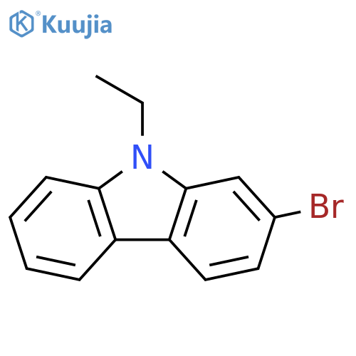 9H-Carbazole, 2-bromo-9-ethyl- structure