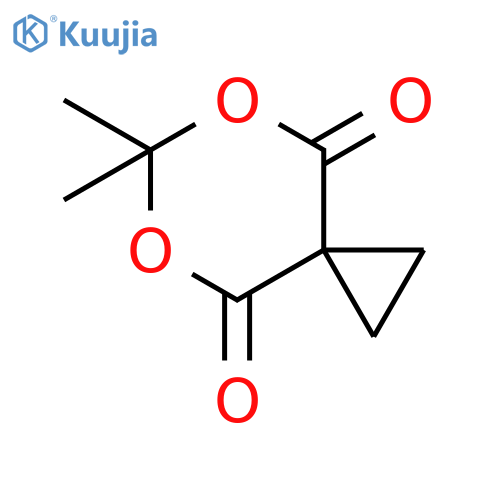 6,6-Dimethyl-5,7-dioxaspiro2.5octan-4,8-dione structure