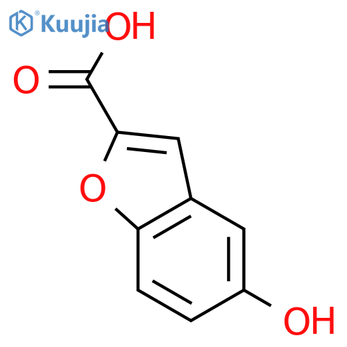 5-Hydroxybenzofuran-2-carboxylic acid structure