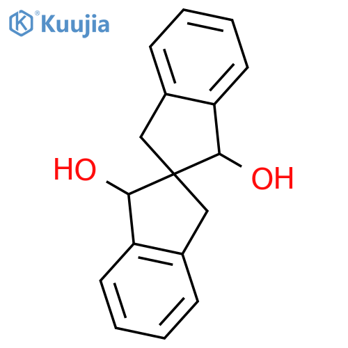 2,2'-SPIROBI[2H-INDENE]-1,1'-DIOL, 1,1',3,3'-TETRAHYDRO- structure