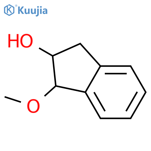 1H-Inden-2-ol,2,3-dihydro-1-methoxy-, (1R,2S)-rel- structure