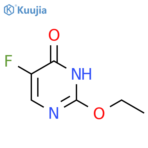 Ethoxy-5-fluoro-4(3H)-pyrimidinone structure