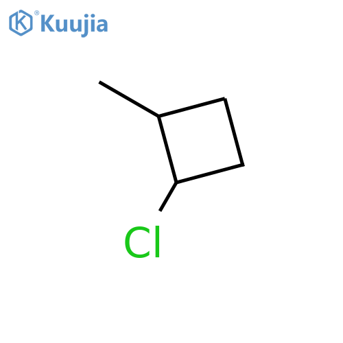 Cyclobutane, 1-chloro-2-methyl-, cis- structure