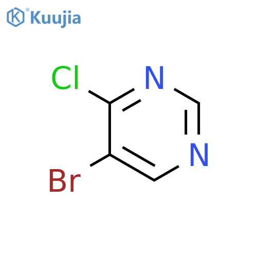 5-Bromo-4-chloropyrimidine structure