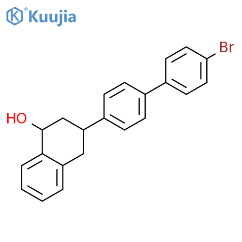 3-(4'-Bromo1,1'-biphenyl-4-yl)-1,2,3,4-tetrahydro-1-naphthalenol structure