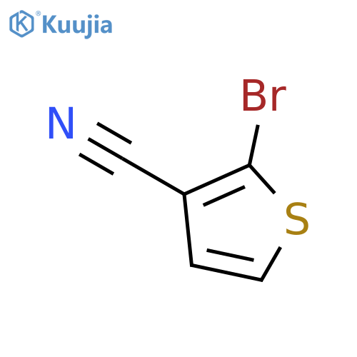 2-Bromothiophene-3-carbonitrile structure
