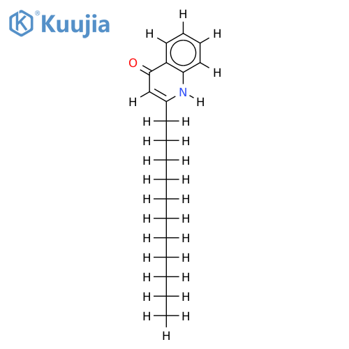 2-(n-Undecyl)-chinolon-4 structure