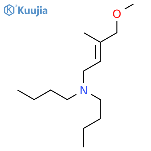 2-BUTEN-1-AMINE, N,N-DIBUTYL-4-METHOXY-3-METHYL-, (E)- structure
