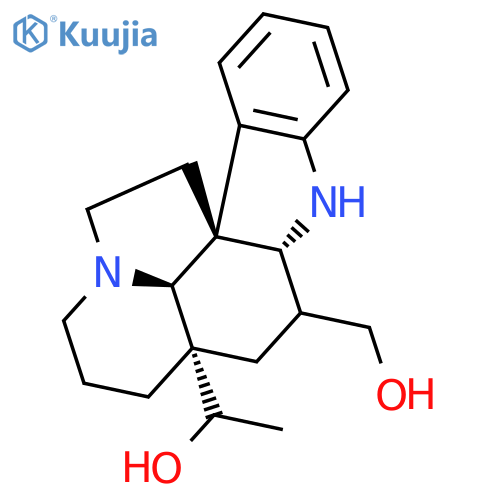 1-[(1R,9R,12S,19S)-10-(Hydroxymethyl)-8,16-diazapentacyclo[10.6.1.01,9.02,7.016,19]nonadeca-2,4,6-trien-12-yl]ethanol structure