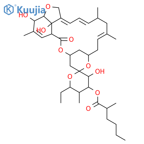22,23-Dihydroxymilbemycin α3; 23-O-(2-Methylhexanoyl) structure