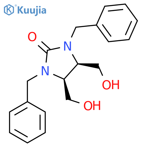 1,3-Dibenzyl-2-oxoimidazolidine-4alpha,5alpha-bismethanol structure