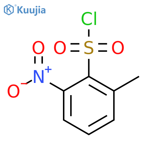 2-Methyl-6-nitrobenzene-1-sulfonyl Chloride structure