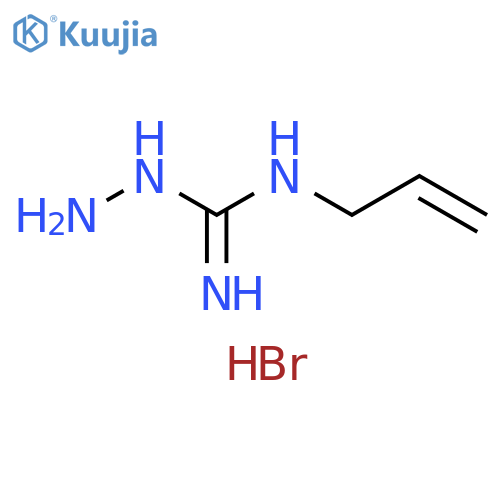 Hydrazinecarboximidamide, N-2-propenyl-, monohydrobromide structure