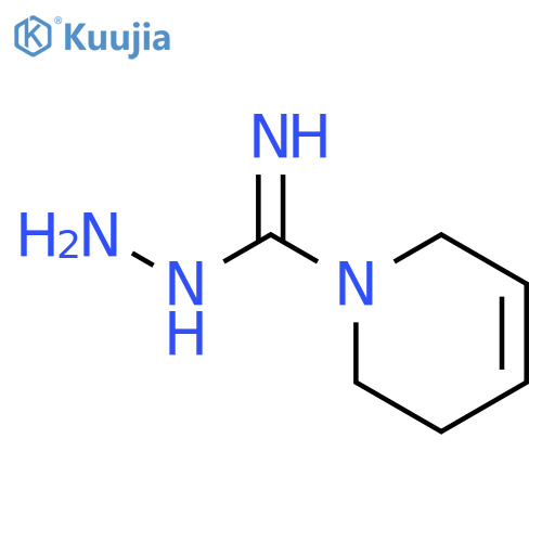 1(2H)-Pyridinecarboximidic acid, 3,6-dihydro-, hydrazide structure