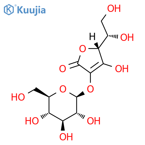 2-O-β-D-Glucopyranosyl-L-ascorbic acid structure