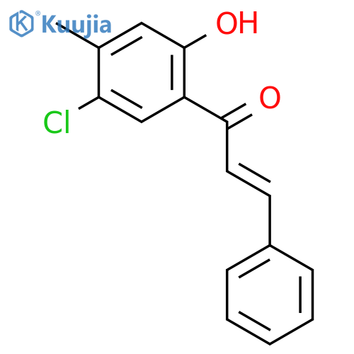 2-PROPEN-1-ONE, 1-(5-CHLORO-2-HYDROXY-4-METHYLPHENYL)-3-PHENYL-, (2E)- structure