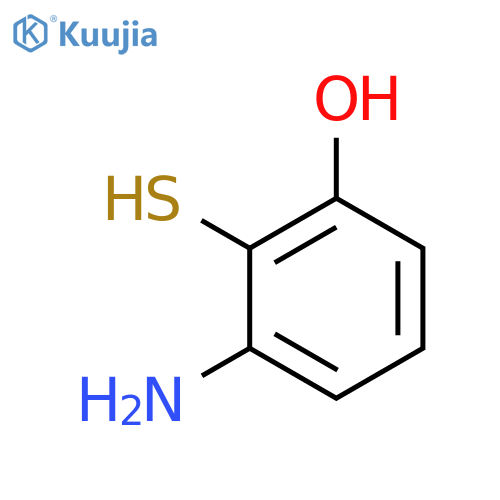 PHENOL, 3-AMINO-2-MERCAPTO- structure