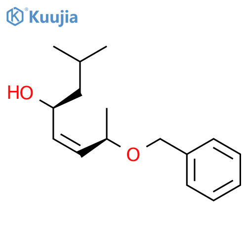 5-OCTEN-4-OL, 2-METHYL-7-(PHENYLMETHOXY)-, (4S,5Z,7R)- structure