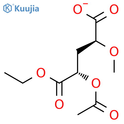 THREO-PENTARIC ACID, 3-DEOXY-2-O-METHYL-, 5-ETHYL ESTER, ACETATE structure