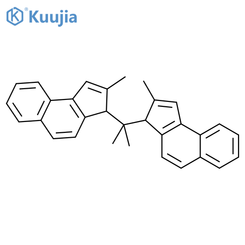 3H-BENZ[E]INDENE, 3,3'-(1-METHYLETHYLIDENE)BIS[2-METHYL- structure