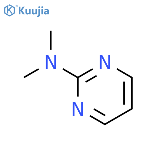 N,n-dimethylpyrimidin-2-amine structure