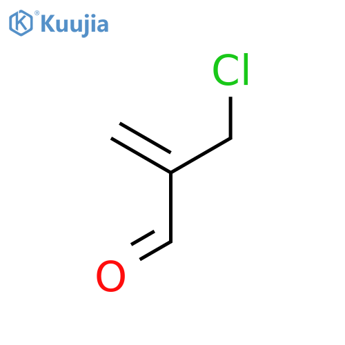 2-Propenal, 2-(chloromethyl)- structure