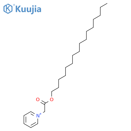 Pyridinium, 1-[2-(hexadecyloxy)-2-oxoethyl]- structure