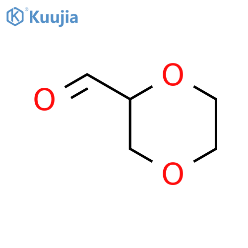 1,4-dioxane-2-carbaldehyde structure