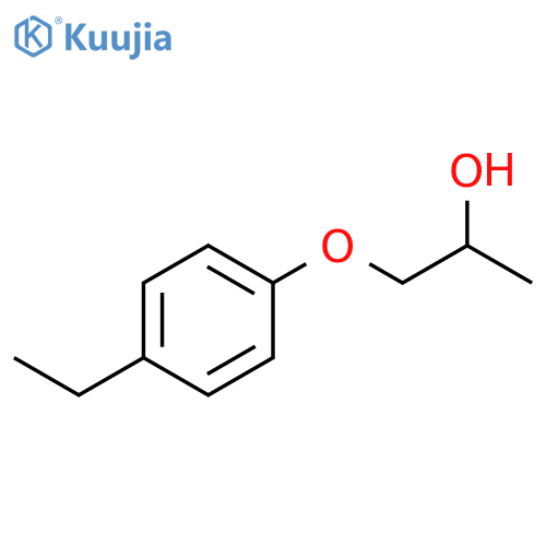 2-Propanol, 1-(4-ethylphenoxy)- structure