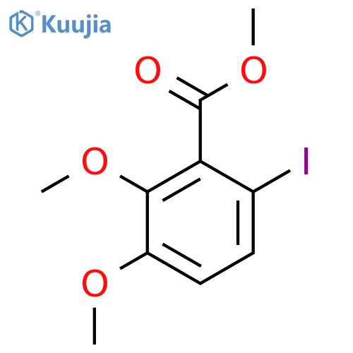 Methyl 2,3-dimethoxy-6-iodobenzoate structure